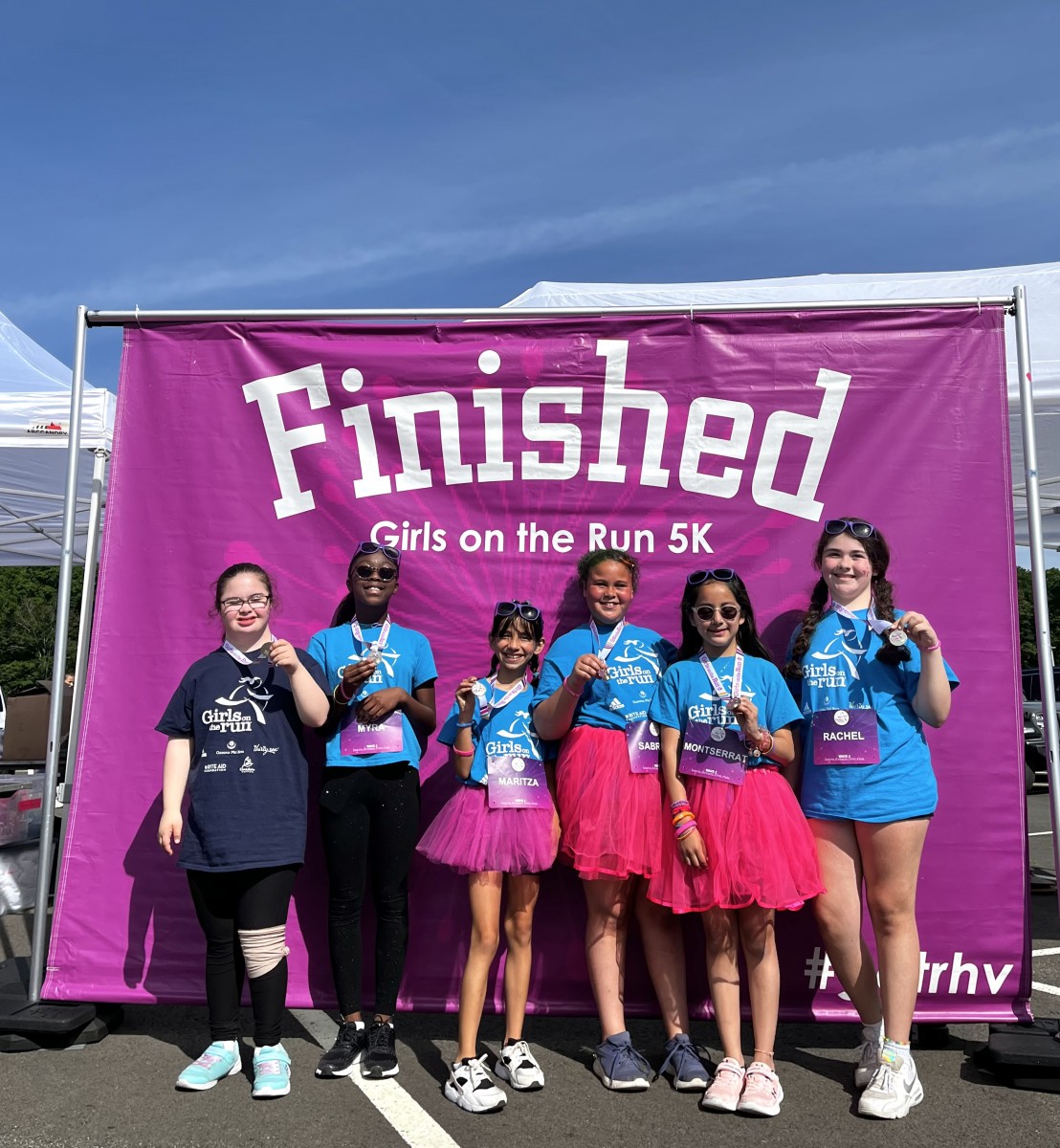 5K at Legoland Completed by Vails Gate Girls on the Run Team Vails